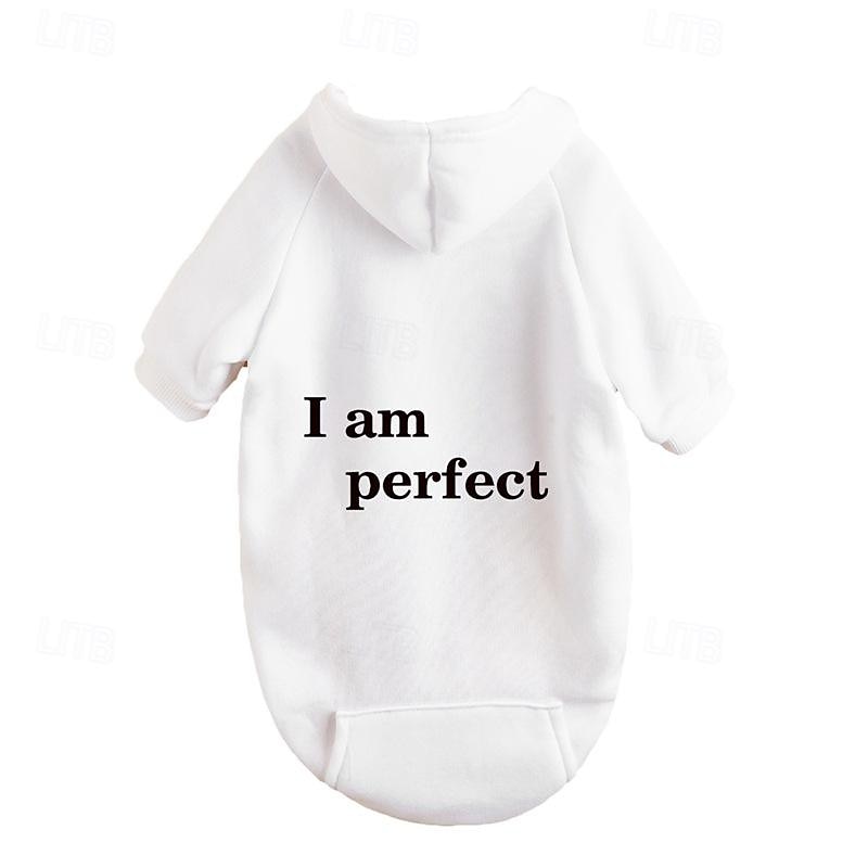 Dog Cat Hoodie Sports Casual Winter Breathable Soft Washable Comfortable Outdoor Casual Daily Dog Clothing for Bichon Frise Pomeranian Baby Pet Papillon Small