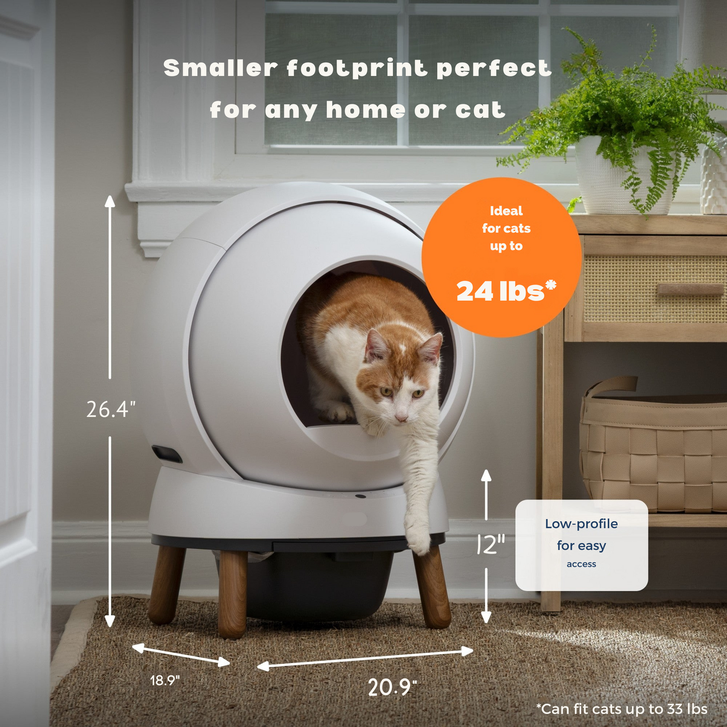 WhirlClean® – Smart Self-Cleaning Cat Litter System