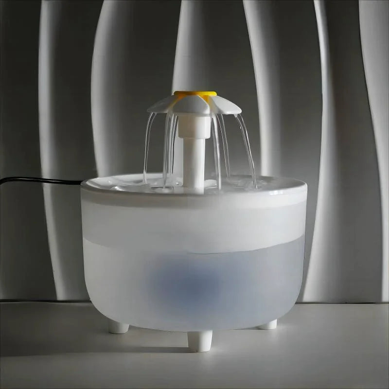 USB Electric Mute 1L Pet Water Fountain Automatic Cat Drink Bowl Filter Pet Drinking Dispenser Drinker For Cats Water Filter