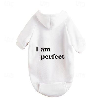 Dog Cat Hoodie Sports Casual Winter Breathable Soft Washable Comfortable Outdoor Casual Daily Dog Clothing for Bichon Frise Pomeranian Baby Pet Papillon Small